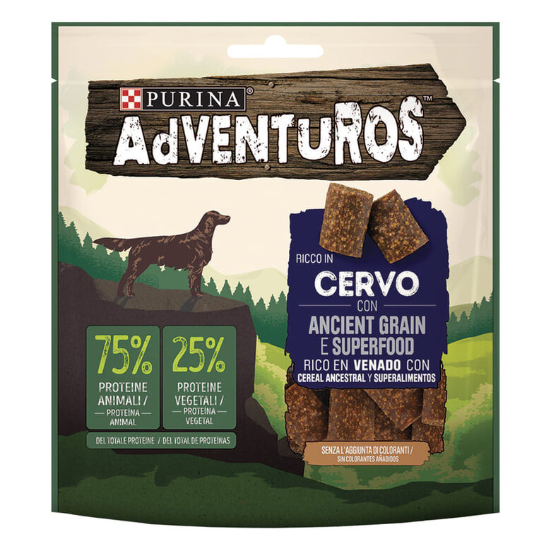 Adventuros Snacks de Veado e Cereais Ancestrais para Cães, , large image number null